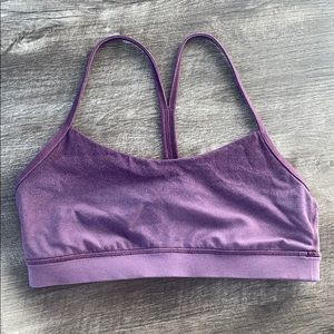 Lululemon Power Y Bra Purple Ombré size 8